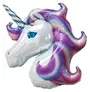 Purple Unicorn Foil Balloon 87 X 105cm