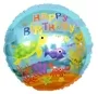 Happy Birthday Under Water Foil Balloon 45cm