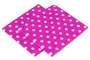 Cerise Pink With White Polka Dots 2 Ply Cocktail Paper Serviettes 25x25cm Pack Of 20 Copy