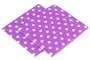 Lilac Purple With White Polka Dots 2 Ply Cocktail Paper Serviettes 25x25cm Pack Of 20 Copy