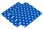 Royal Blue With White Polka Dots 2 Ply Cocktail Paper Serviettes 25x25cm Pack Of 20 Copy