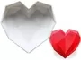 Pinata Diamond Heart 3d Silicon Mold