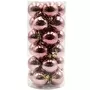 Rose Gold Baubles 24 Pcs