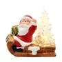 Xma1bw Santa Sled Light Ornament