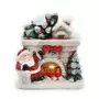 Xma1bx Santa Fireplace Light Ornament