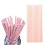 Str13 1 6mm Solid Light Pink Paper Straws Pack Of 25