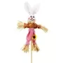 Easter Bunny On Stick Pink 35 Cm