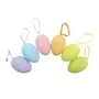 Artificial Pastel Eggs 6 Pcs 6 Cm