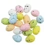 Artificial Speckled Eggs 18 Pcs 35 Cm