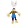 Easter Bunny On Stick Blue 35 Cm