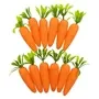 Mini Easter Artificial Carrots 12 Pcs7 Cm