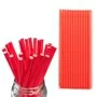 Str13 4 6mm Solid Red Paper Straws Pack Of 25