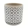 Pot3f Ethnic Triangle Print Ceramic Pot 125 X 115 Cm