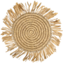 Raffia Placemat With Fringe