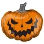 026635400411 Hallows Eve Pumpkin Foil Balloon 73 X 68 Cm