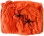 Stretchable Spider Web Neon Orange