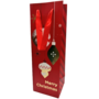 Christmas Baubles Red Wine Bag Xma17a