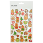 Christmas 3d Ginger Bread Stickers