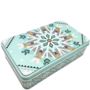 Snowflake Blue Tin