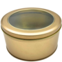 Gold Tin With Window