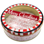 Merry Xmas Large Tin With Window