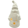 Christmas Ceramic Santa With Lights