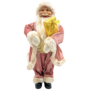 Santa Claus Standing Pink Figurine Figure