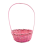 Basket With Handle Washed Pink 20 X 17 X 9 Xin51