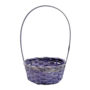 Basket With Handle Washed Purple 20 X 17 X 9 Xin53