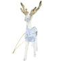Acrylic Reindeer With Gold Antlers