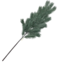 Frosty Dark Green Pine Stem 62 Cm Sil164