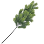 Frosty Light Green Pine Stem 62 Cm Sil165
