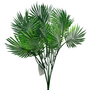 Palm Leaf Bush Dark Green 36 Cm Sil156