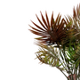 Palm Leaf Bush Dark Brown 36 Cm Sil156 2 Close