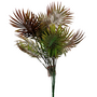 Palm Leaf Bush Dark Brown 36 Cm Sil156 2
