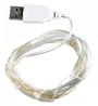 5 Meter Cool White Usb Operated Fairy Lights X50 Leds