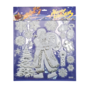 Christmas Decor Stickers Santa Claus