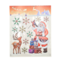 Christmas Decor Stickers Santa Claus And Reindeer 2