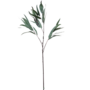 Eucalyptus Leaf Branch Dark Green 90cm
