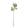 Single Stem Rose Blush Pink 48cm