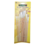 Flat Paint Brushes 9 Piece