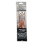 Paint Brushes Dark Orange 6 Piece