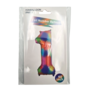 Rainbow Foil Balloon Number 1 40 Inch 2