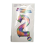 Rainbow Foil Balloon Number 2 40 Inch 2