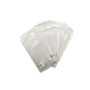 White Opp Self Sealing Bag With White Hanging Header 12 X 9cm 100 Pieces 2
