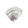 Opp Self Sealing Bag With White Hanging Header 5 X 5cm 100 Pieces 2