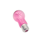 Pvc Light Bulb With Screw In Top Pink 2
