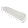 6 Truffle Box Clear 18 X 31 X 26cm