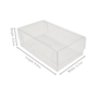 Card Box Clear 94 X 57 X 32cm