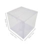 Cupcake Box Clear 12 X 12 X 12cm 5 Pieces